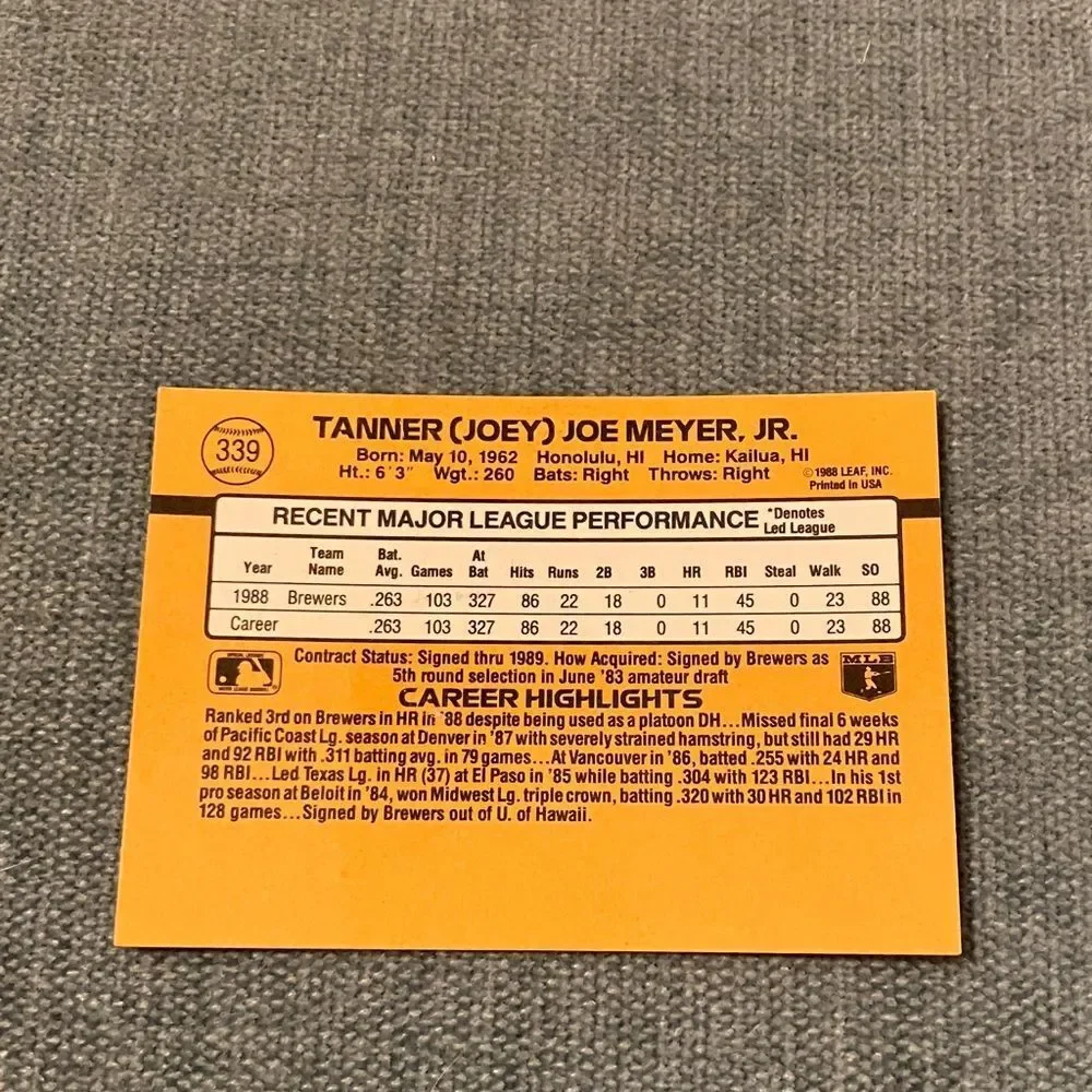 Donruss see pictures